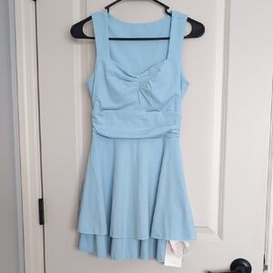 Light Blue Sleeveless Dress